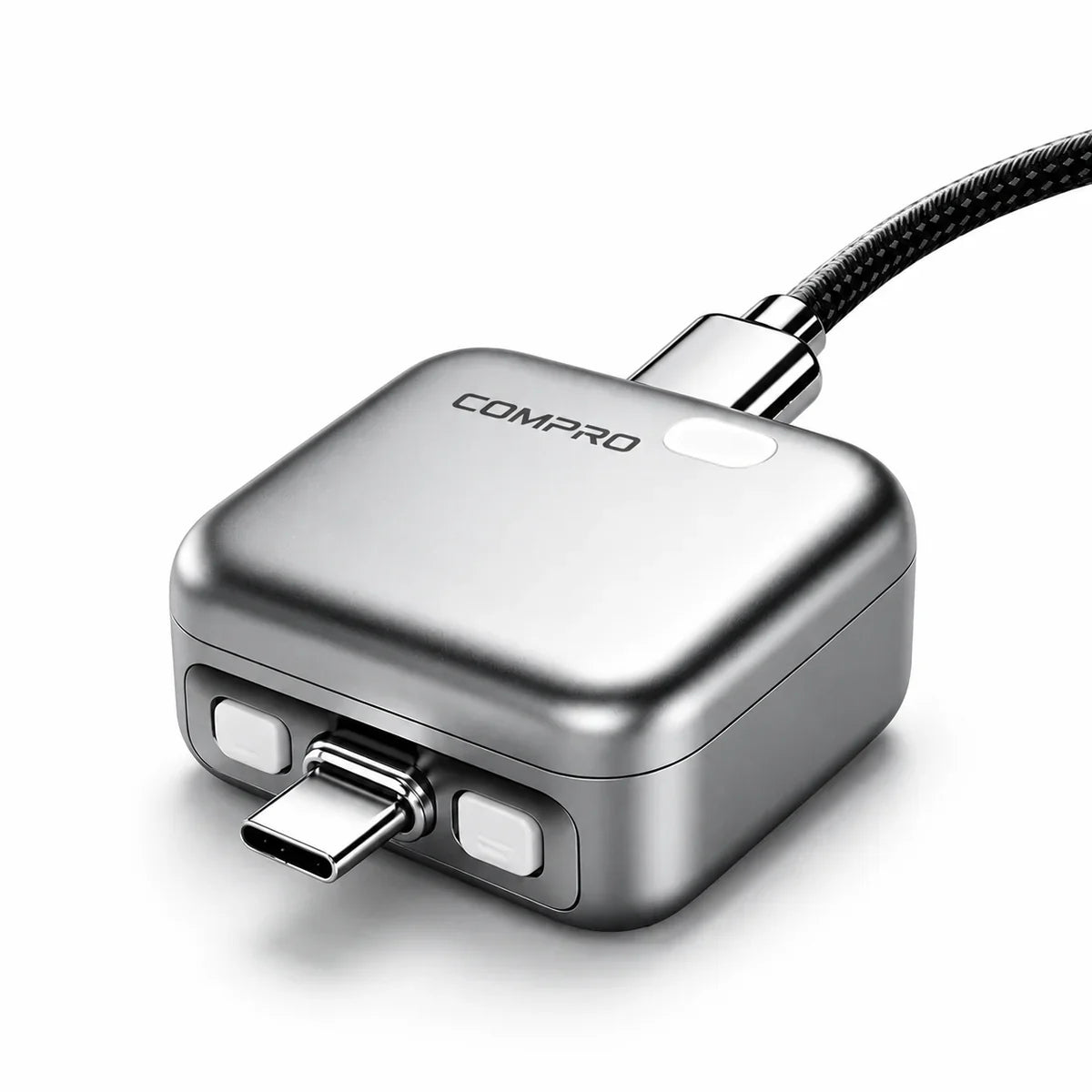 ELLORA TECH Smart Power Auto Disconnect 140W Type-C charging cut-off protector with auto eject feature.