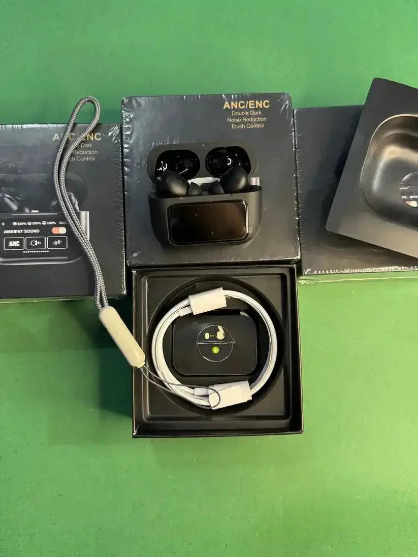 A9 PRO LED SCREEN AIRPODS [ANC] + FREE SILICON CASE! - My Store