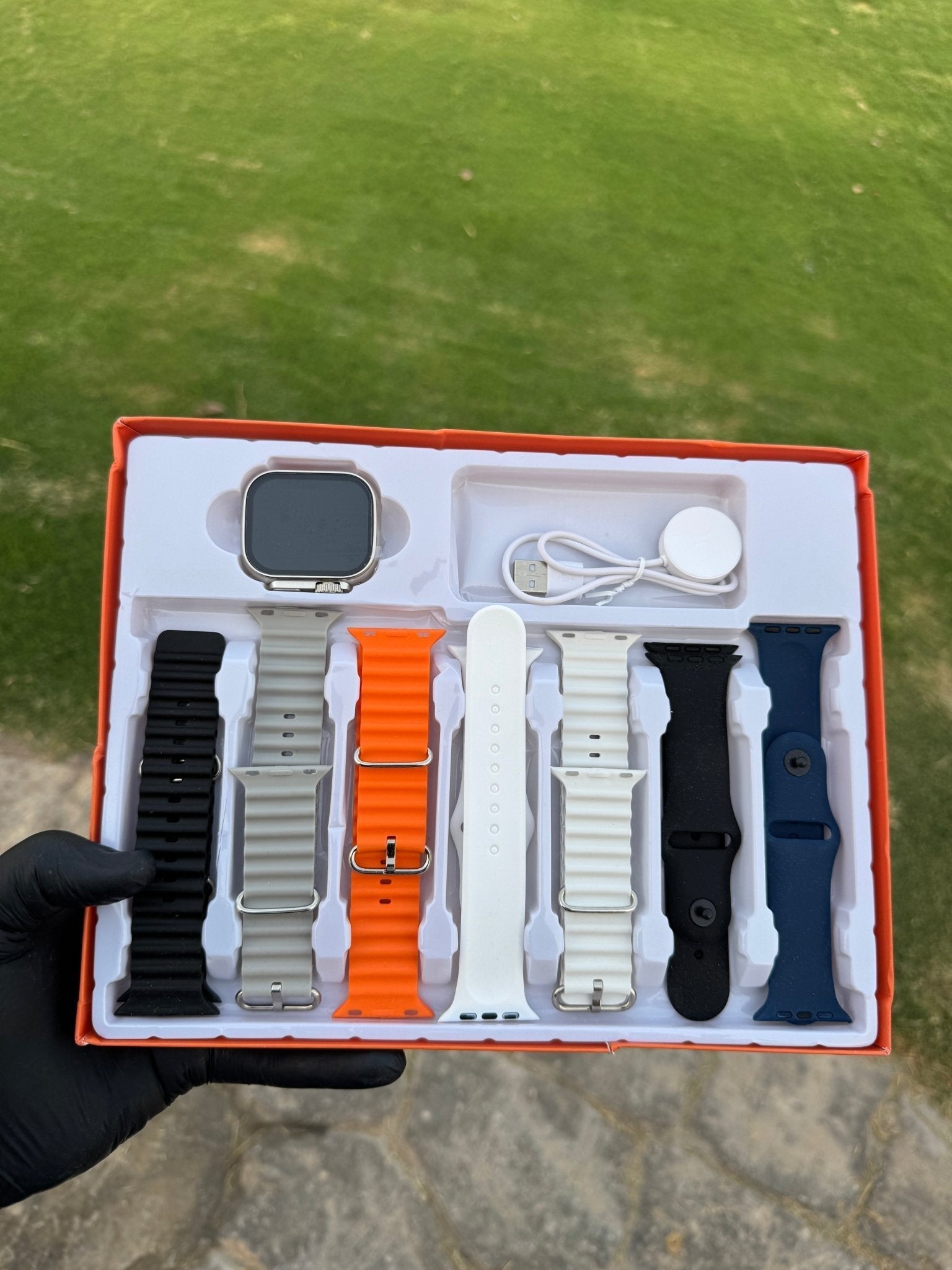 Airpod Pro 2 (Buzzer Edition) + Smart Watch 7 - in - 1 Strap [ Limited Offer! ] - My Store