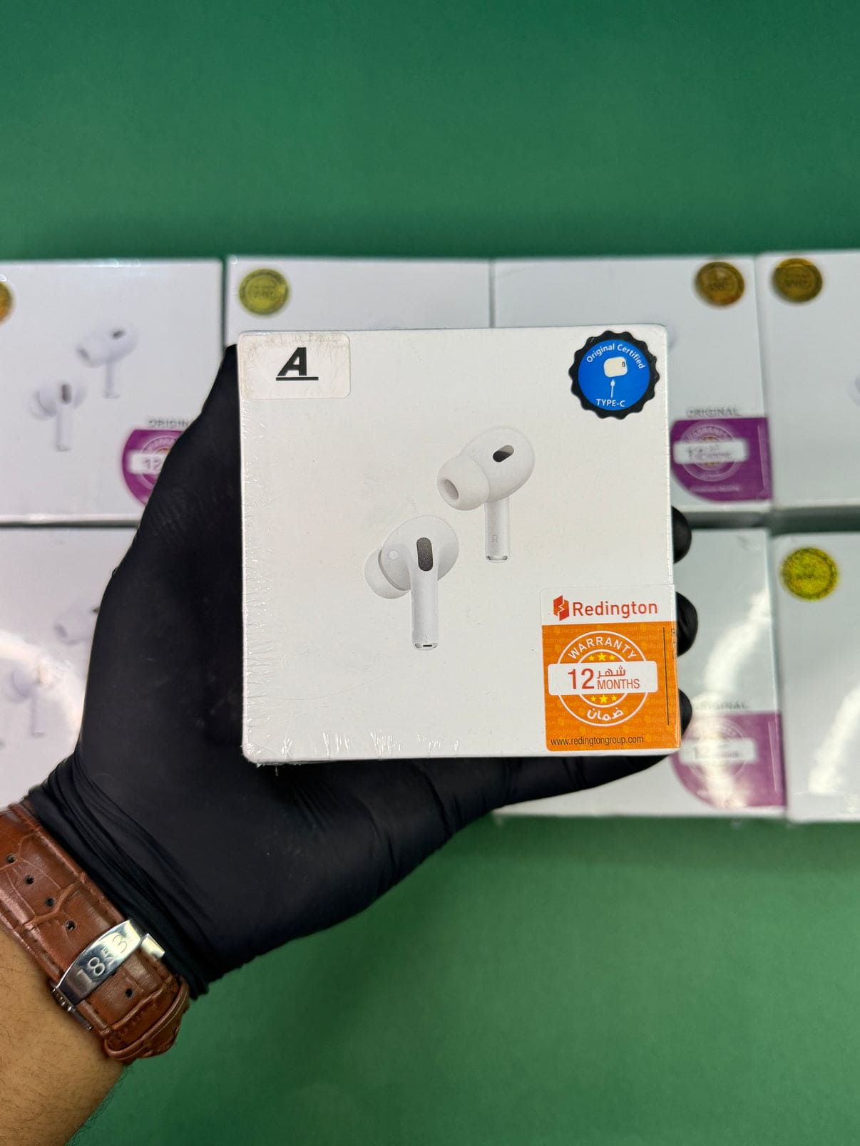 Airpods Pro 2 (2nd Generation) Titanium Edition [ With Silicon Case! ] - My Store