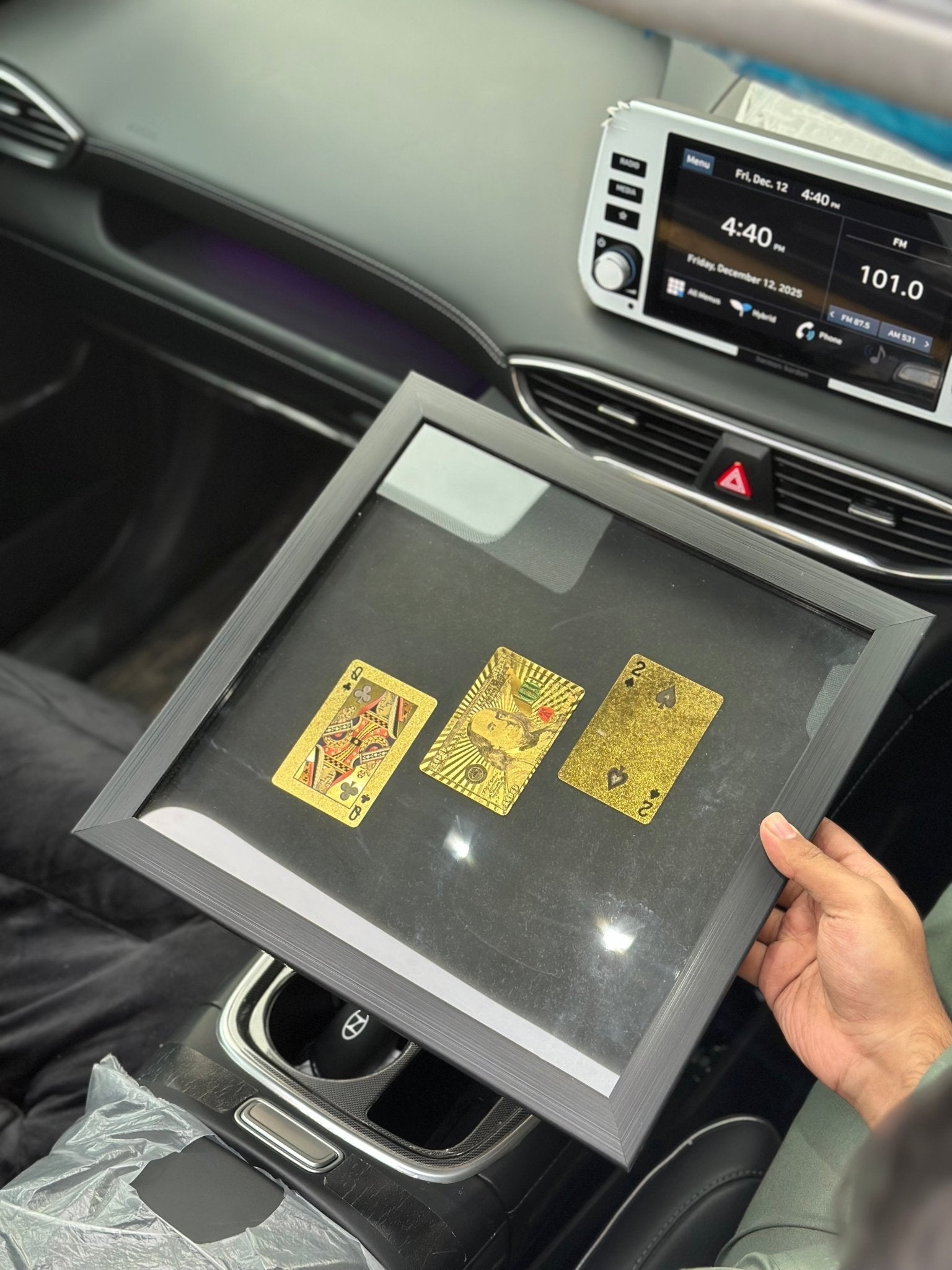 Gold Cards 3D Stacked Frame - USD (30 % OFF) - My Store