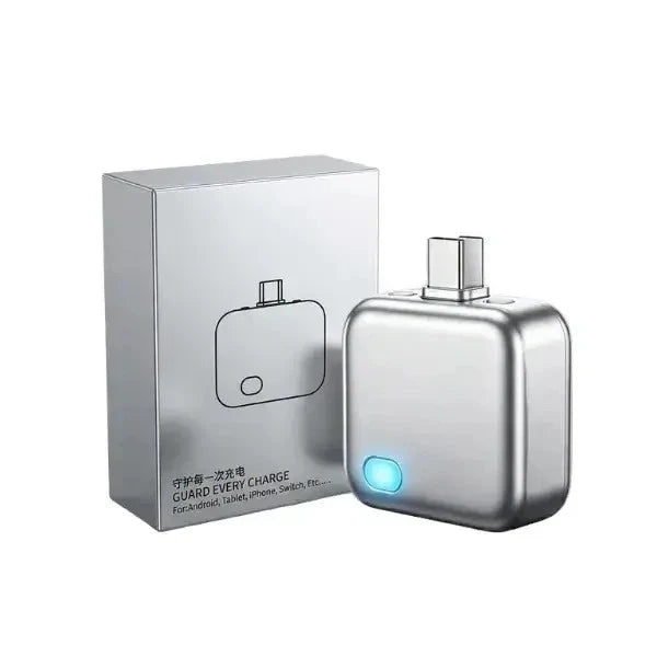 ELLORA TECH Smart Power Auto Disconnect charger with 140W Type-C cut-off protector and auto ejector feature, shown in main image.