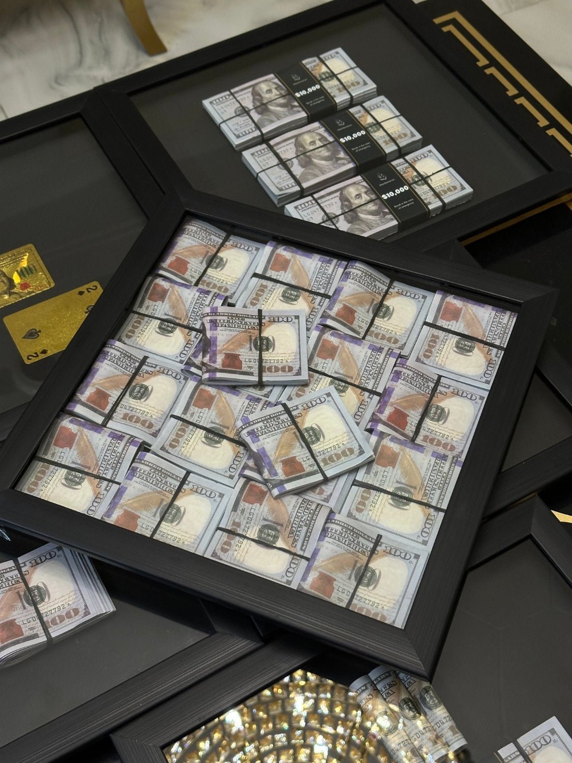 Prestige Dollars Fold Stacked 3D Frame - USD (50 % OFF) - My Store