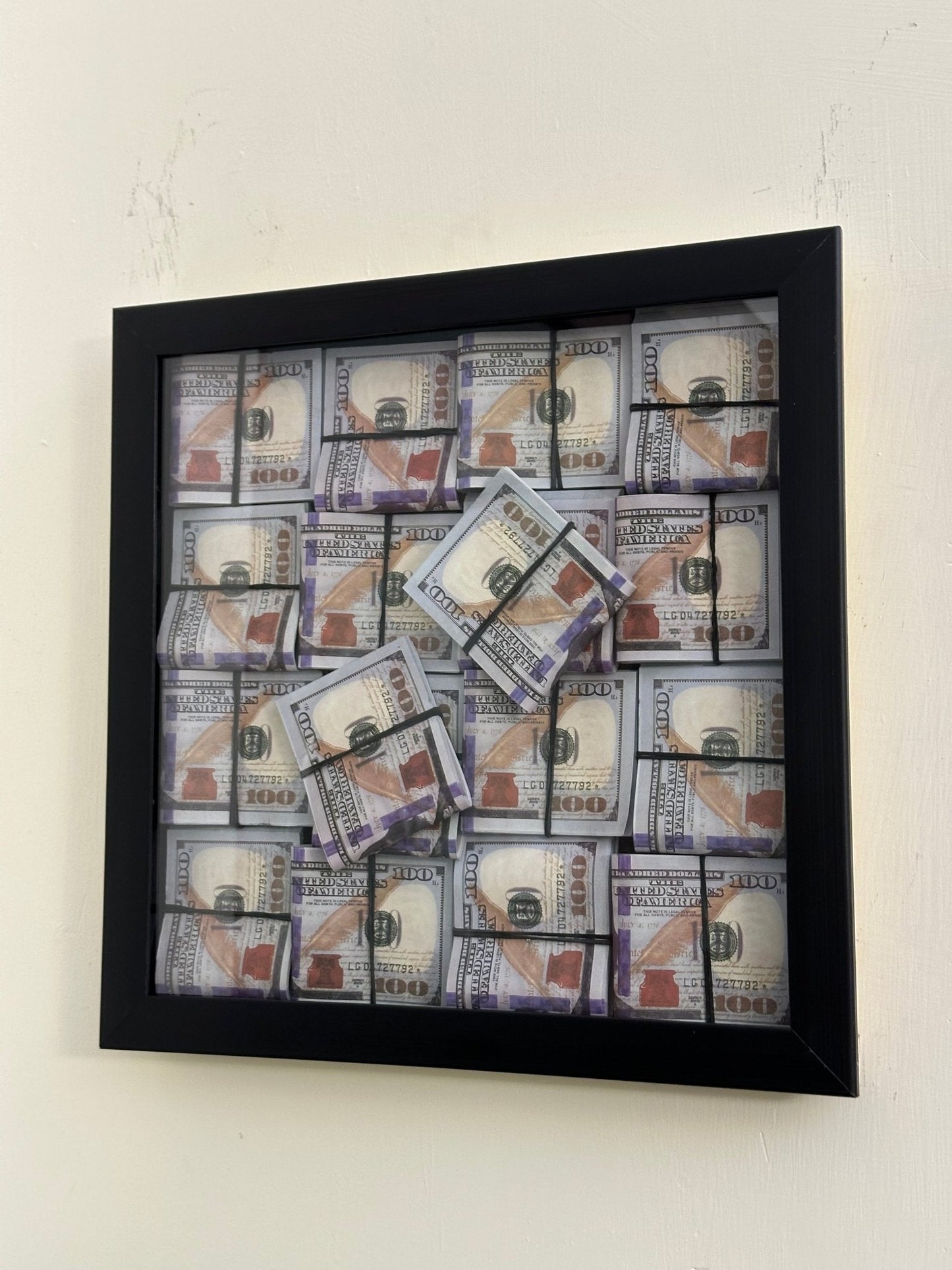 Prestige Dollars Fold Stacked 3D Frame - USD (50 % OFF) - My Store