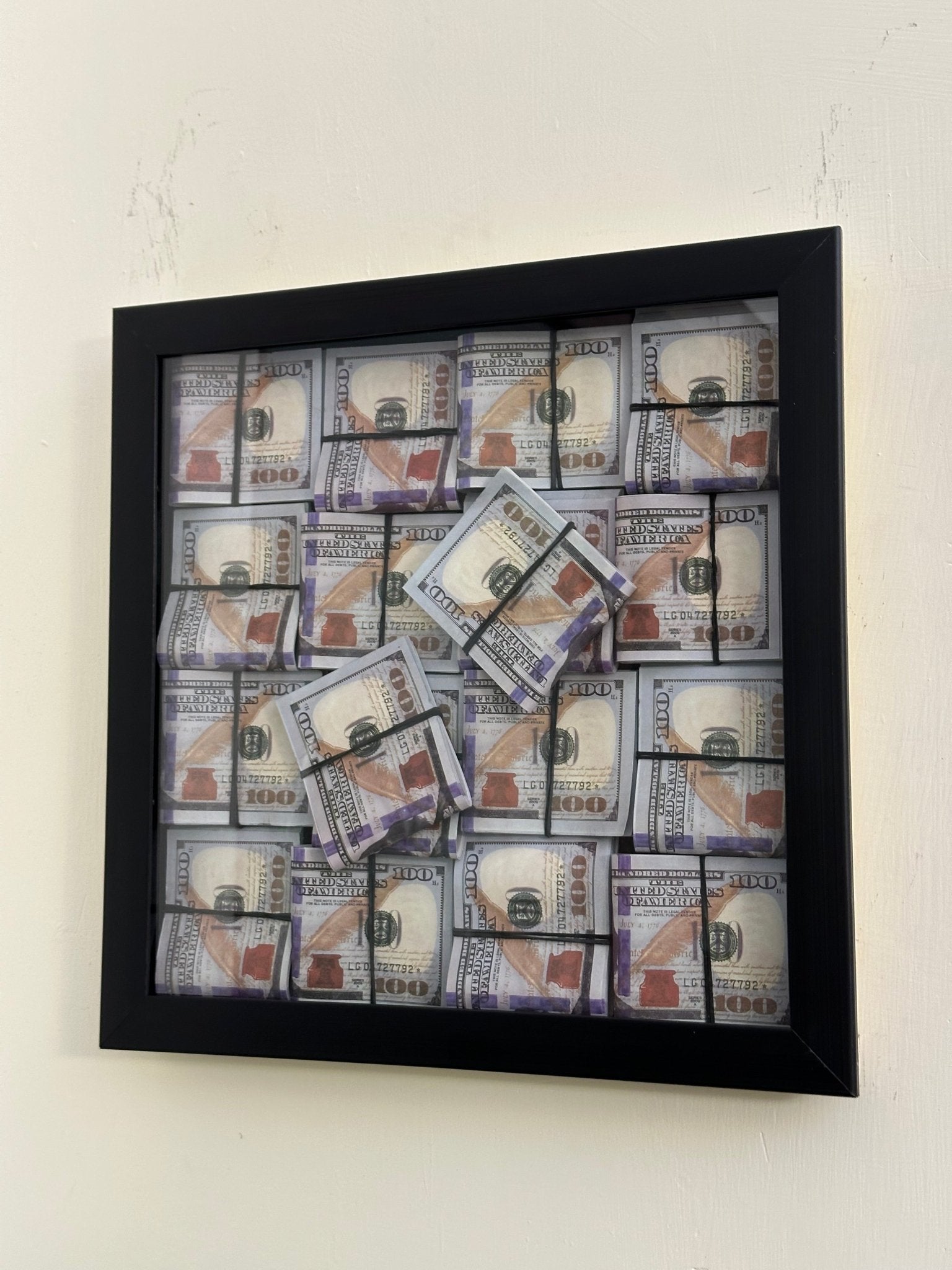 Prestige Dollars Fold Stacked 3D Frame - USD (50 % OFF) - My Store