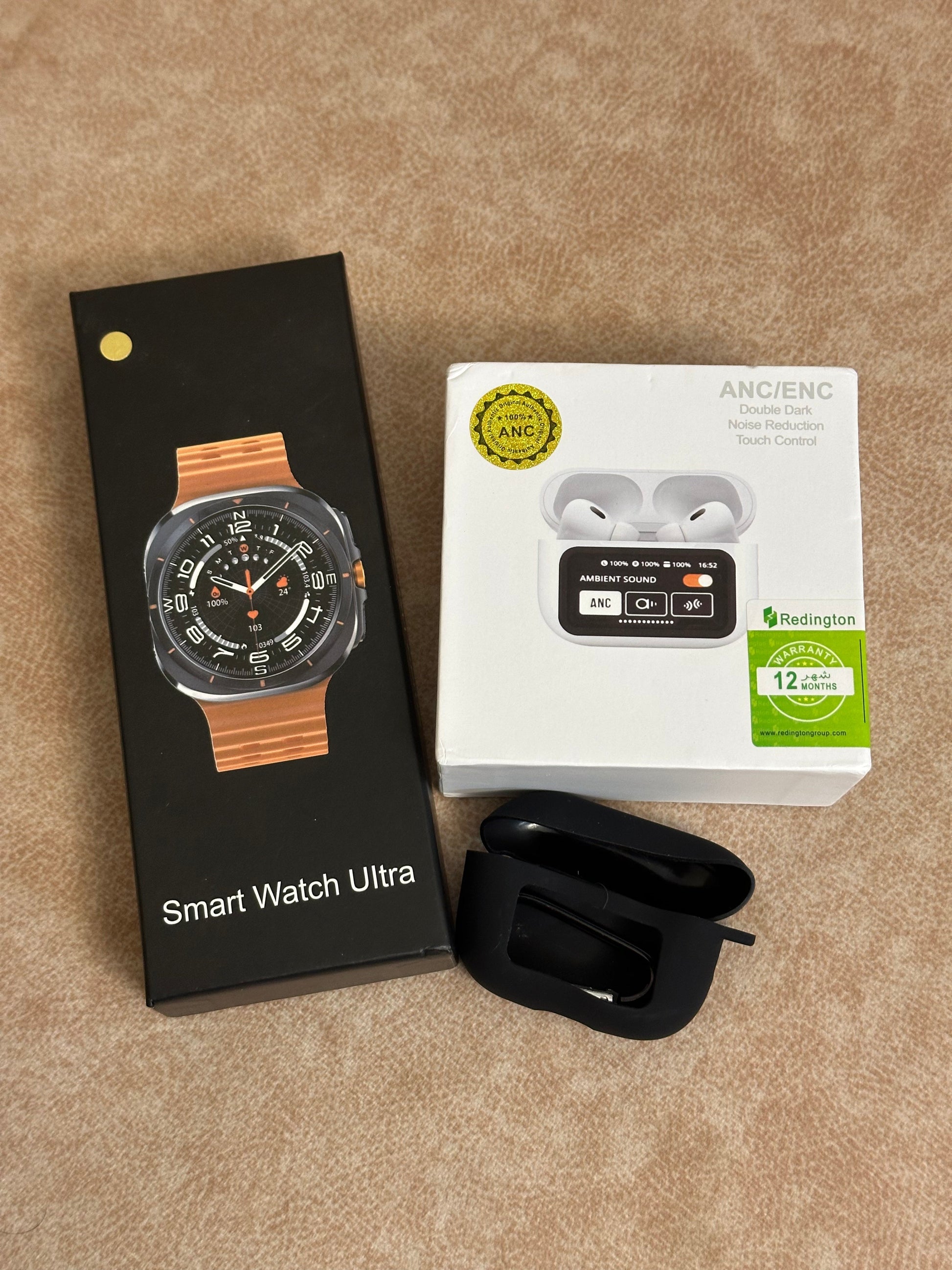 Samsung Smart Watch Ultra + A9 Pro LED Screen Airpods - My Store